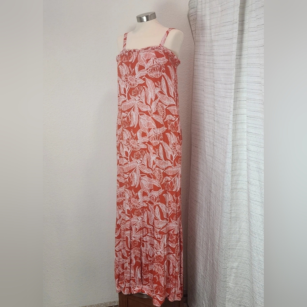 Floral Print Maxi Dress